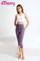 Quần Short Thể Thao Nữ iMerry Tập Gym, Yoga, Thắt Nơ Xinh Xắn, Mềm Mại, Thoải Mái - GY1046